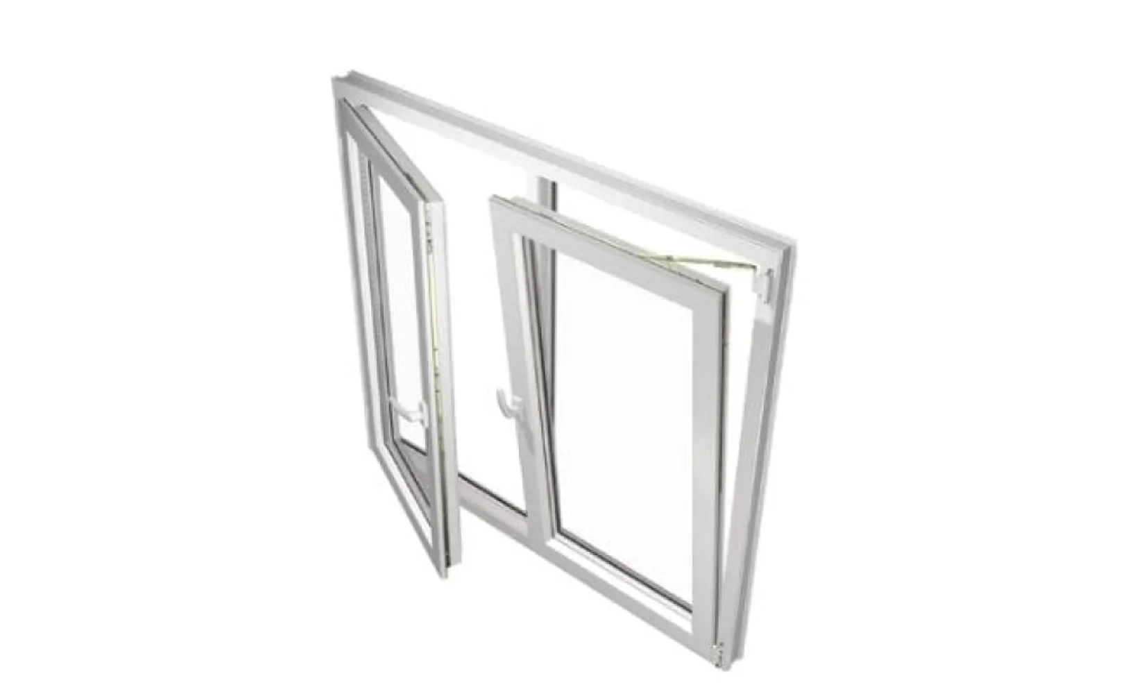 Çift Kanat Açılım Pencereler